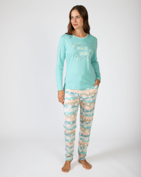 MASSANA pijama mujer manga larga