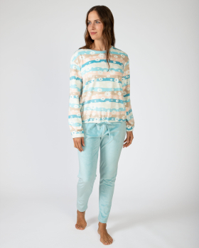 MASSANA pijama mujer manga larga