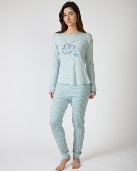 MASSANA pijama mujer manga larga