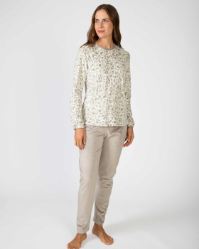 MASSANA pijama mujer manga larga