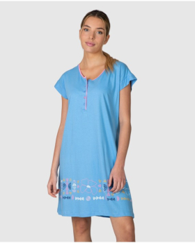 MASSANA camisón manga corta mujer