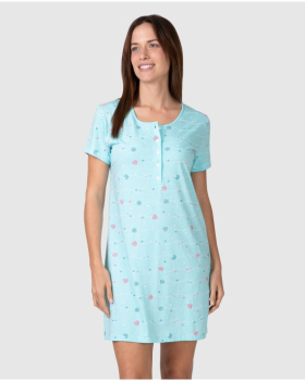 MASSANA camisón manga corta mujer