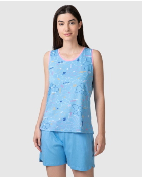 MASSANA pijama sin mangas mujer