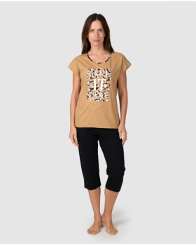 MASSANA pijama manga corta mujer