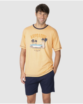 MASSANA pijama manga corta hombre