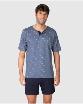 MASSANA pijama manga corta hombre