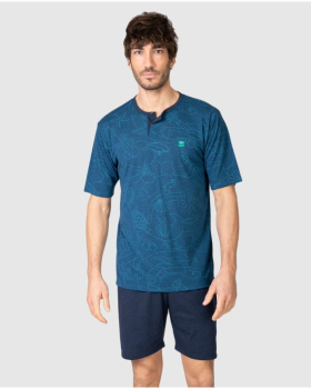 MASSANA pijama manga corta hombre