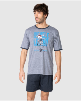 MASSANA pijama manga corta hombre
