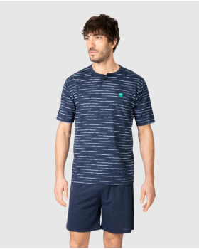 MASSANA pijama manga corta hombre