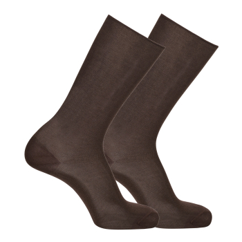 Calcetines punto liso algodón elástico hombre