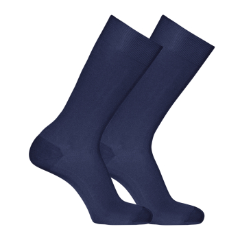 Calcetines punto liso algodón elástico hombre