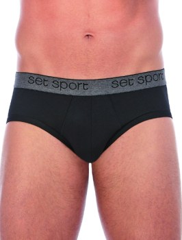 Slip algodón con cintura elástica Set Sport