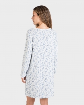 Camisola mujer tapeta manga larga estampada - 1