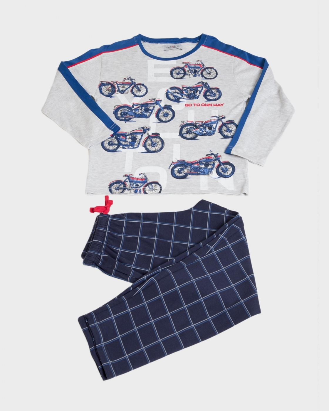 Pijama niño motos