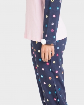 Pijama mujer microestampado - 2