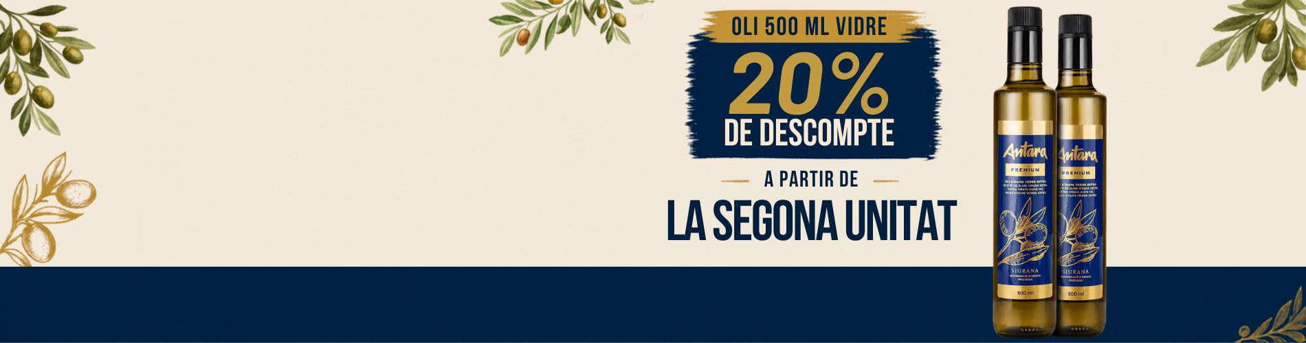 Promoció oli 500 ml