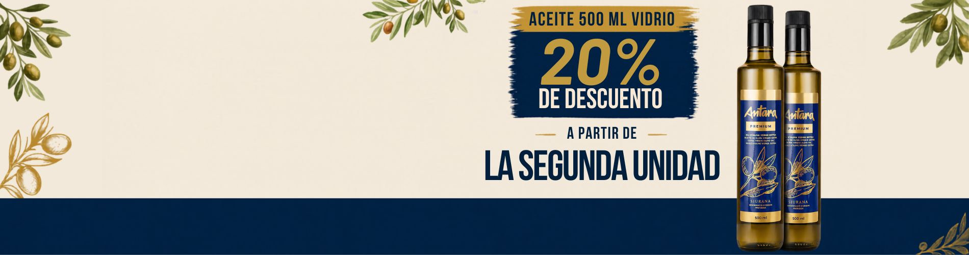Promoción aceite 500 ml