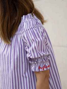 Vestit ratlles purple - 3