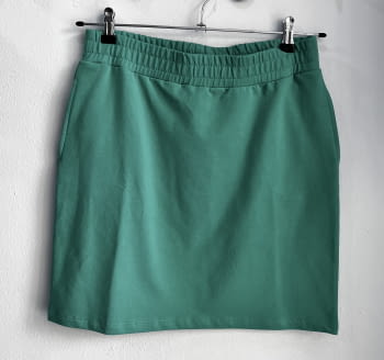 Green skirt