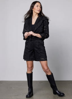 Chaqueta Yetta Negro - 4