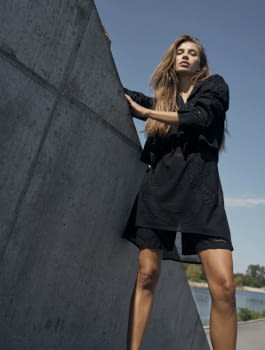 Chaqueta Yetta Negro - 5