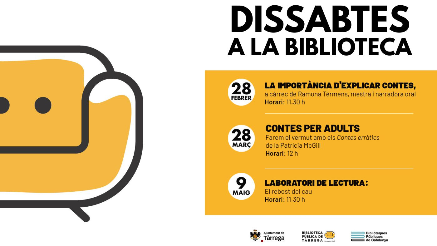 Dissabtes a la biblioteca