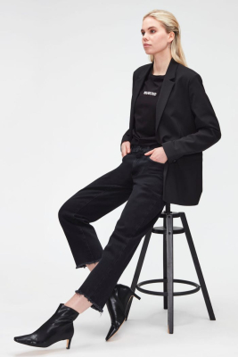 7 FOR ALL MANKIND Vaquero negro The Modern Straight - 6