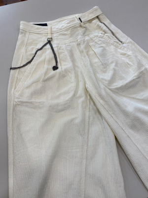 HIGH Pantalón ancho pana - 6