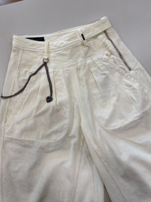 HIGH Pantalón ancho pana - 7