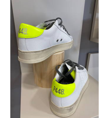 P448 Sneakers  color amarillo fluor - 2