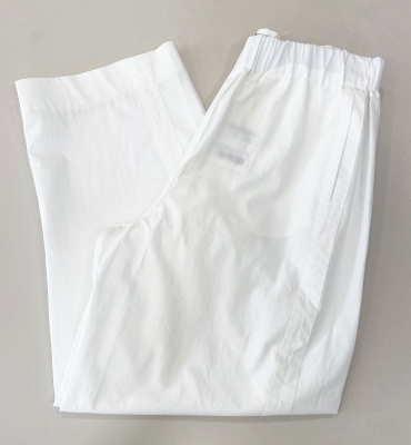 ALYSI Pantalón ancho blanco - 1