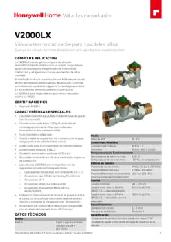 HONEYWELL V2000lx manual instalacion.pdf