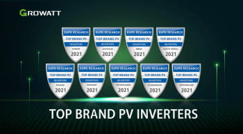Growatt recibe el premio a la mejor marca de inversores fotovoltaicos en mercados internacionales