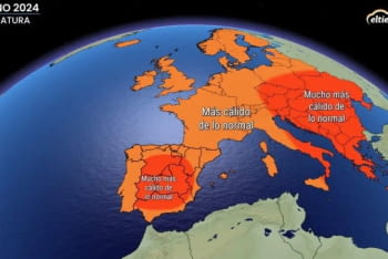 España podria registrar hasta +2ºC en el Verano de 2024 // Deac