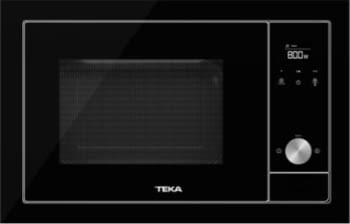 Microondas integrable Teka ML 8200 BIS | Cristal Negro | 700w | Grill a 1000w| 20 L