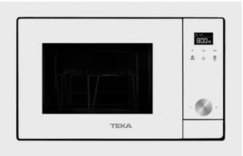 Microondas integrable Teka ML 8200 BIS | Cristal Blanco | 700w | Grill a 1000w | 20L