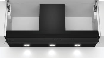 Campana Decorativa Integrada Siemens LJ97BAM60 Cristal Negro | 90 cm | 749 m3/h | Clase B