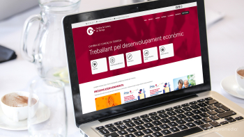 The Chamber of Commerce of Tàrrega launches a website with Dispromèdia!