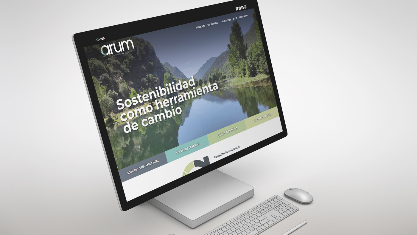La consultoría ambiental Arum estrena página web con Dispromèdia