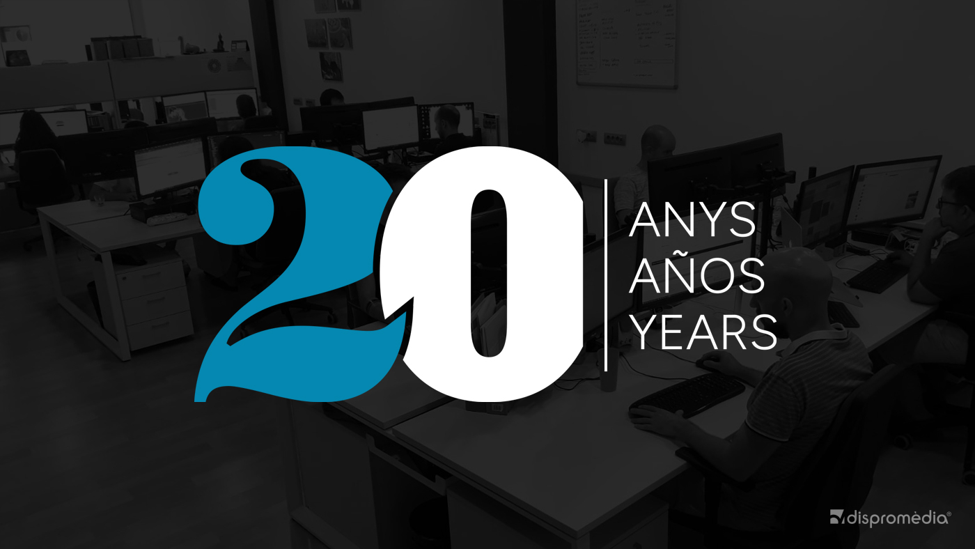 ¡En Dispromèdia celebramos nuestro 20 aniversario!