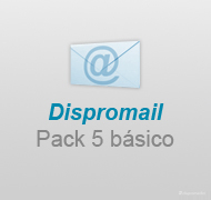 DisproMail Pack 5 Emails Básico - 