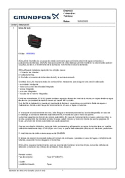 Fitxa producte GRUNDFOS 98562862