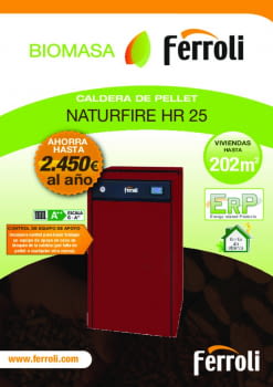 Fitxa producte FERROLI NATURFIRE HR 25