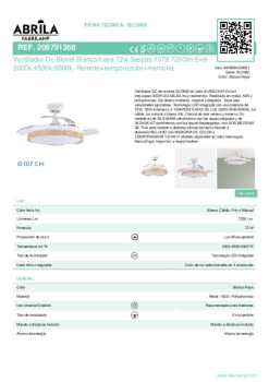 Fitxa producte FABRILAMP 208791368