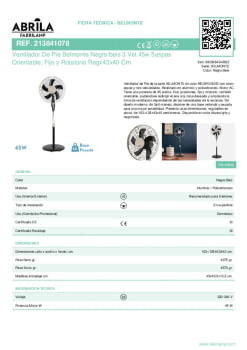 Fitxa producte FABRILAMP 213841078