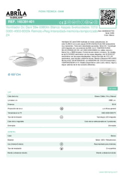 Fitxa producte FABRILAMP 165391401