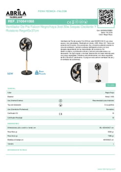 Fitxa producte FABRILAMP 210641088