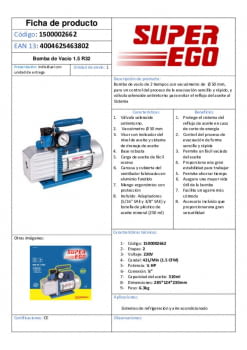 Fitxa producte SUPER EGO 1500002662