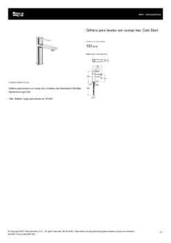 Ficha producto ROCA A5A325FC00 Ficha producto ROCA A5A325FC00