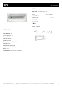 Fitxa producte ROCA A235960000